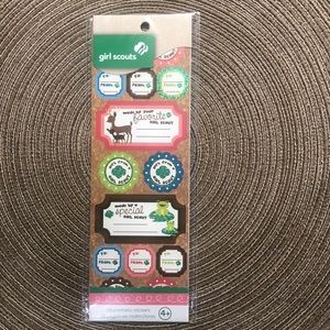 Girl Scouts Prismatic Stickers Made By Themed